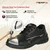 PERF Turbo-X Low Ankle Safety Shoe - Premium Buff Grain Leather, Steel Toe Cap 200J, PU Double Density Sole(Size-6)