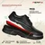 PERF Turbo-X Low Ankle Safety Shoe - Premium Buff Grain Leather, Steel Toe Cap 200J, PU Double Density Sole(Size-6)