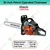 Hitachi CS51EA, 50.1-cc Petrol Operated Chainsaw with 20 inch Guide Bar