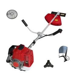 Greenleaf 3HP, 2 Stroke 63cc Petrol Engine Grass Brush Cutter