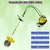 Kisankraft KK-SBC-4302, 2 Stroke Backpack Brush Cutter of 43 CC and Petrol Operated Engine 