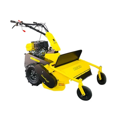 Kisankraft KK-STB-050 Grass Stubble Mower 4-Stroke Petrol 6.7 HP Used for Grass/Twigs & Low Vegetation/Scrub & Stubble