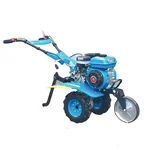AIVA ITALY AV 500 A 7HP 4 Stroke Power Weeder/Tiller/Cultivator with AIR Cooled Petrol Engine, Suitable for Weeding in All Types of Agriculture Crops