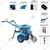 AIVA ITALY AV 500 A 7HP 4 Stroke Power Weeder/Tiller/Cultivator with AIR Cooled Petrol Engine, Suitable for Weeding in All Types of Agriculture Crops