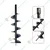 NCH H680, 68cc 2-Stroke Petrol Engine Earth Auger Machine With 8 Inch Drill Bit