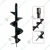 NCH H680, 68cc 2-Stroke Petrol Engine Earth Auger Machine With 10 Inch Drill Bit