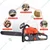 Heavy Duty 52-cc Petrol Chainsaw Machine | Wood Cutter | Tree Felling machine with 22 inch Guide Bar