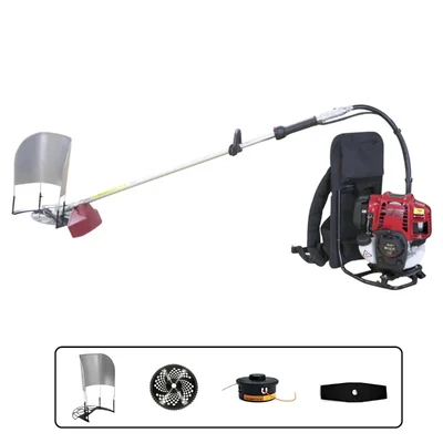 Really Backpack Multi Crop Cutting Machine RAPL-PCHB-50K, 4 Stroke 50 CC Jonathan Engine For Agriculture & Gardening Grass Cutting 