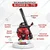 Balwaan BL-770, 77cc 2-Stroke Backpack Leaf Blower, 6500 RPM with 2500ml Fuel Tank and Adjustable Speed