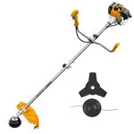 Ingco GBC5524421, 2.2HP 52 CC 2 Stroke Petrol Operated Sidepack Brush Cutter