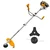 Ingco GBC5524421, 2.2HP 52 CC 2 Stroke Petrol Operated Sidepack Brush Cutter