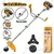 Ingco GBC5524421, 2.2HP 52 CC 2 Stroke Petrol Operated Sidepack Brush Cutter