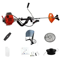 Heavy Duty Sidepack Multi Crop 4 stroke brush Cutter, 31 CC For Agriculture and Gardening Grass Cutting & Crop Cutting 
