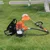Maxgreen 35 cc 4 Stroke Backpack Petrol Brush Cutter / Grass Cutter with Free Accessories