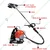 Backpack Multi Crop Brush Cutter with Flat Tiller Attachment, 4-Stroke 31CC