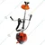 Heavy Duty Sidepack 4 Stroke 31 CC Multi Crop Brush Cutter | Grass Cutter With Round Tiller Attachment