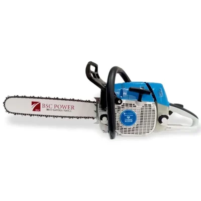 BSC Power 7300, 73cc 4.0kw Petrol Chainsaw with 18-inch Guide Bar | Wood Cutting/Logging, Tree Felling Machine