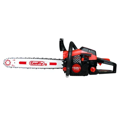 Canfly CF-6200, 62-cc, Petrol Chainsaw with 22 inch Guide Bar | Ideal for Cutting Tree, Logging Woods, and Gardening