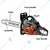 Hitachi CS51EA, 50.1-cc Petrol Operated Chainsaw with 20 inch Guide Bar