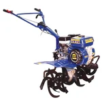 Kisankraft FB-IC-209P, 6.5 HP 4 Stroke Petrol Power Tiller With Accessories
