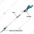 Makita DUA300PT2, Cordless Pole Saw Kit with 12 inch Bar