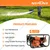 Neptune Portable HTP-168, Sprayer With 6.5HP 4 Stroke Petrol Engine and Garden 50 meter Hose Pipe & Spray Gun
