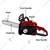 Falcon 35.2-cc Petrol Operated Chainsaw with 14 inch Guide Bar | FCS-350