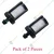 Petrol Filter (2 Pieces), For Stihl MS-382 Petrol Chainsaw, MS382-026