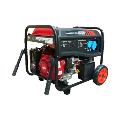 Portable Self Start Petrol Generator 10KVA, Single Phase