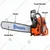 Husqvarna 353, 51.7-c Petrol Chainsaw with 18 inch Guide Bar