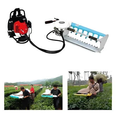Kisankraft KK-TH-525, Single Man Operated 2 Stroke Tea Leaf Harvester / Tea Leaf Cutting Machine