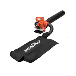 Neptune 25.4 cc, 8500 RPM Powerful Petrol Leaf Blower with Vacuum and Dust Bag 