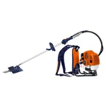 NCH 520B, 52cc 1.5kW 2-Stroke Backpack Petrol Brush Cutter | Ideal for Agriculture, Gardening & Landscaping