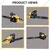 XLNT 2.8kW 62 cc Petrol Chain Saw with 18 inch Guide Bar, THGCS 1 (72)