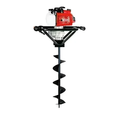 Latson EA 63, 2 Stroke 63cc Earth Auger | Post Hole Digger with 6 inch Drill Bit | With 1 Year Warranty
