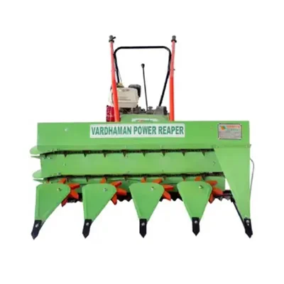 Vardhman 2FPC, 5 HP Petrol Operated Chain Drive Reaper / Harvester Machine for Wheat, Rice, Ragi, Sesame & Fodder