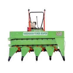 Vardhman 2FPC, 5 HP Petrol Operated Chain Drive Reaper / Harvester Machine for Wheat, Rice, Ragi, Sesame & Fodder