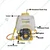 Kisankraft KK-KPS-804, 31 CC 4 Stroke 25 Liter Knapsack Power Sprayer for Agriculture Purposes
