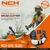 NCH G45, 63cc 1.7kW 2-Stroke Sidepack Petrol Brush Cutter | Ideal for Agriculture, Gardening & Landscaping