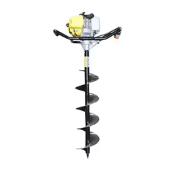 Kisankraft KK-PPDE-71, One Man Operated, 2-stroke, 71 cc Earth Auger  / Post hole digger with 10 inch Auger Bit