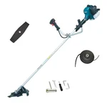 Makita RBC411U, 2 hp 40.2 cc Petrol Sidepack Grass Cutter with Accessories