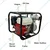 Premium Quality 196-cc, 6.5 HP 2 inch Petrol Water Pump | Suitable for Irrigation Purposes