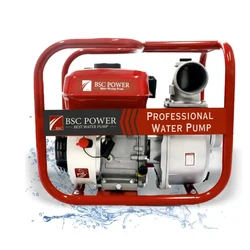 BSC WP-20, 4-stroke 7.5 HP 2 inch Petrol Operated Water Pump | Suitable for Irrigation Purposes