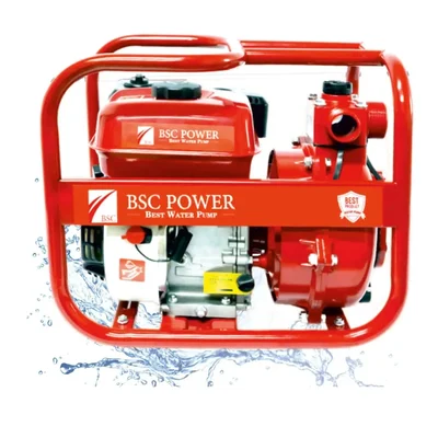 BSC 4-stroke, 2 Inch, 7.5 Hp Petrol Operated Water Pump | WP-20h | Suitable fro Agricultural Irrigation