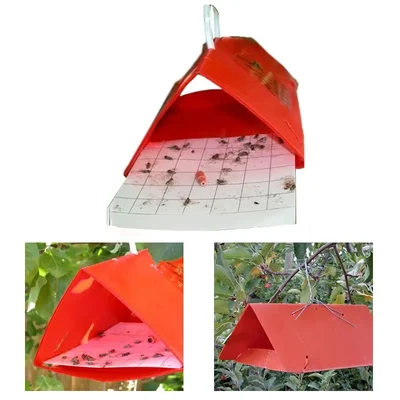 Phero Sensor Delta Insect Trap for Agriculture Purposes(Pack-10 Pcs)