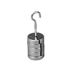 COMETEK Laboratory Slotted Weight - 10g × 5 (50g Total) | 1 Hanger + 4 Weights | Precision Lab Mass for Experiments