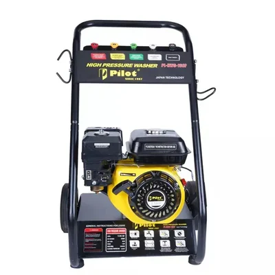 Pilot (PL-HWC-168F) 150 Bar Trolley Type Pressure Washer with 7 HP Motor, 10 LPM Flow Rate