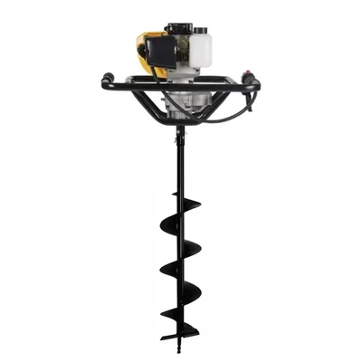 Pilot 63 CC 3 HP Earth Auger / Post Hole Digger / Earth Drill Machine With 8 Inch Drill Bit, PL-EA63