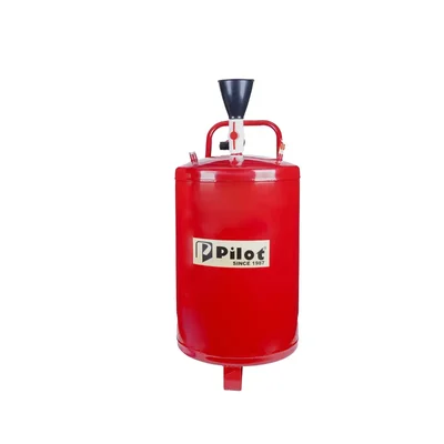 Pilot (PL-FM-MS) Heavy Duty MS Foam Tank 80 Liters with Foam Washing Nozzle, 5m Hose, Air Regulator, Pressure Relief Valve