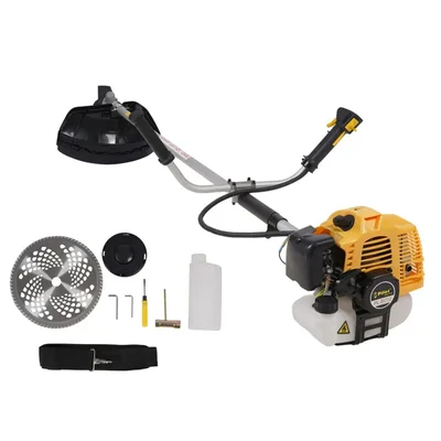 Pilot 2 Stroke 52 CC Petrol Engine Side Pack Brush Cutter for Grass and Lawn Trimming | PL-BC52